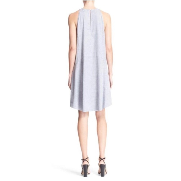 Theory 'Adlerdale' sleeveless linen blend dress - Picture 4 of 9